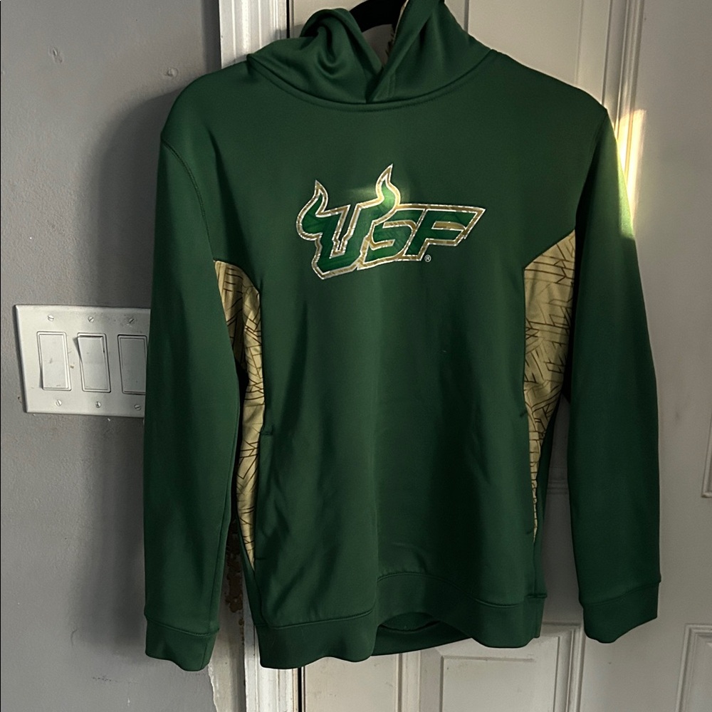 USF Green and Gold Men's Hoodie